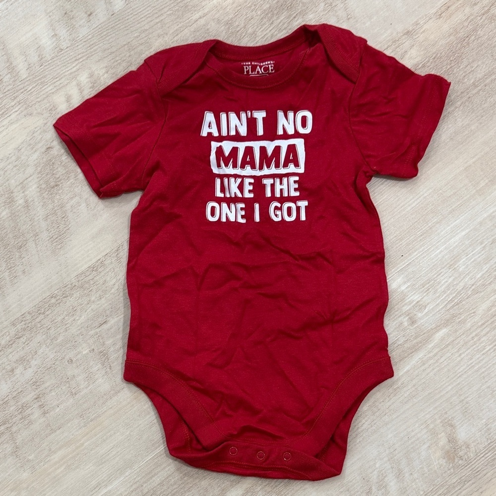 The Children's Place Bold Red Bodysuit